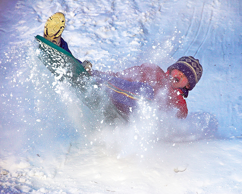 'Snow play' courtesy of darkmatter at Flickr 'Snow play' courtesy of darkmatter at Flickr